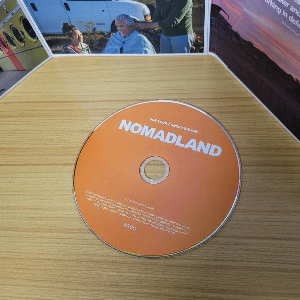 Nomadland FYC DVD 2020 Frances McDormand Chloe Zhao For Your Consideration - Picture 7 of 8